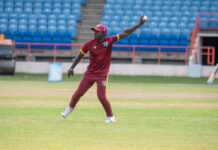 CRICKET-Lawes spins West Indies to commanding 3-1 series lead over England.
