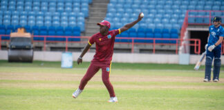 CRICKET-Lawes spins West Indies to commanding 3-1 series lead over England.