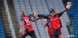 CRICKET-LEAD Cariah’s hat-trick spins T&T to victory over Scorpions Trinidad and Tobago Red Force cricketer Yannic Cariah celebrating CPL hat-trick wickets.
