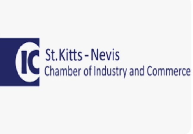 St. Kitts Chamber of Industry Commerce officials discussing SSZ legislation.