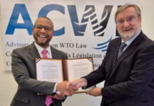 Barbados signs protocol to become an ACWL member.