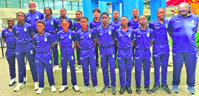 Barbados and Guyana U13s Clash in Historic Cricket Series Barbados Guyana U13 cricket clash