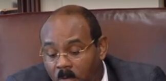 ANTIGUA-Government to launch portal next year showing all government contracts. Antigua government officials demonstrating new contract transparency portal