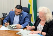 GUYANA-Guyana, UK sign agreement to enhance forest governance, sustainable development.
