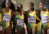 ATHLETICS-Junior women’s relay team cops award at Junior Pan Am Games.