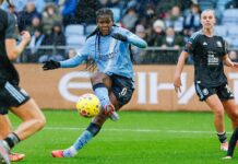 FOOTBALL-Shaw hammers four past Villa as City cruise to victory in WSL. Shaw scores four as City beat Villa in WSL