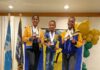 CHESS-Clarke, Wilson lead historic performance for Barbados at CAC Chess Festival. Barbados chess champions Clarke and Wilson with medals at CAC festival.