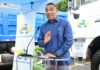 JAMAICA-PM thanks China for hurricane relief support, receives new tipper trucks.