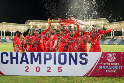 2025 West Indies Breakout T20 League - Trinidad & Tobago Legions vs Leeward Islands Thunder Breakout League new date announcement