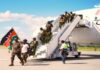 HAITI-Kenyan troops arrive in Haiti.