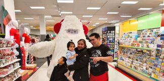 TARGET’S BIG FRIENDLY YETI!