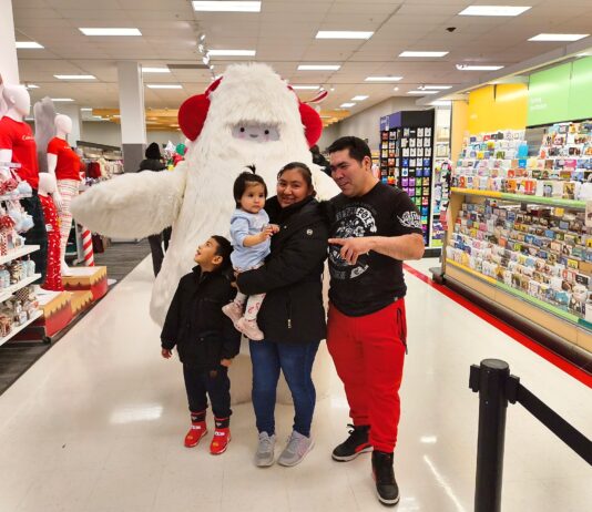 TARGET’S BIG FRIENDLY YETI!