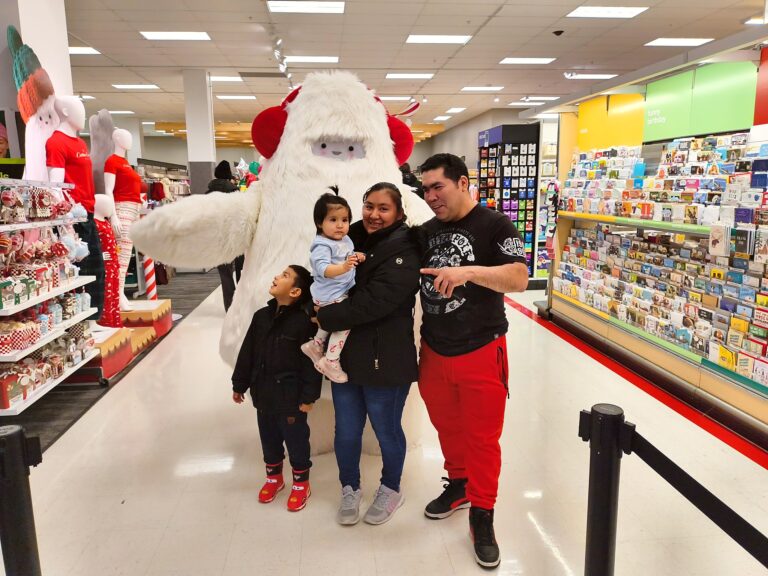 TARGET’S BIG FRIENDLY YETI!