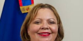 BELIZE-Belize elects first woman to head major political party.