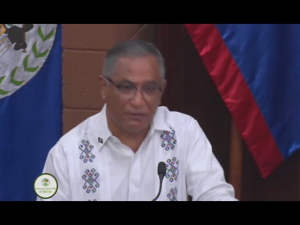 Briceno-budget Belize Prime Minister addressing UN on Caribbean as Zone of Peace