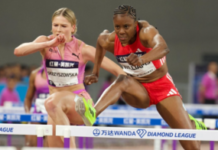 ATHLETICS-Williams claims gold in 60m hurdles in world-leading time. Athlete Devynne Charlton wins 60m hurdles gold with world-leading time