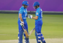 CRICKET-LEAD Zadran, Rasooli pummel shoddy Windies in lopsided contest. Zadran, Rasooli Pummel West Indies in Lopsided Afghanistan T20 Victory