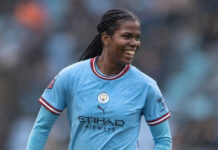 FOOTBALL-Ruthless City with Jamaican Shaw grinds out title-defining win.