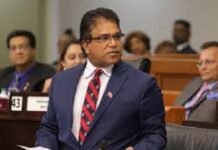 TRINIDAD-Moonilal welcomes High Court ruling. Opposition MP Dr. Roodal Moonilal reacts to High Court ruling outside courthouse