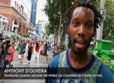 anthony-DOlveira Guyana government official condemns attack on travel show host at press briefing