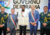 GUYANA-Guyana’s President gets the highest award from the northern Brazilian state. President Irfaan Ali of Guyana receives medal and award from Brazilian governor