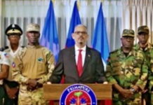 HAITI-US backs the Haitian prime minister.