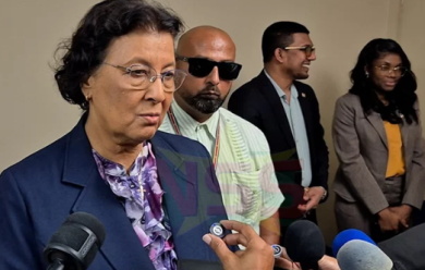 Jennifer-Greelings-Simons-Gold Suriname President Santokhi addresses nation on illegal miner evacuation deadline