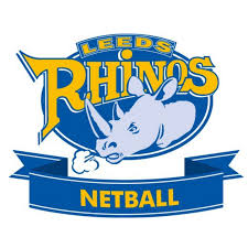 Leeds-rhinos-netball-logo Jamaican netball star Rebekah Gordon in Leeds Rhinos uniform signing announcement to replace injured England international Sienna Mvulu for 2026 Super League season