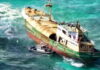 BARBADOS-Latest attempt to salvage “ghost vessel” fails. Abandoned MV Christina Debora ghost ship wedged on reef off Sam Lord's Castle Barbados after failed salvage attempt