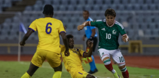 FOOTBALL-Mexico overcame Barbados to move closer to U17 World Cup qualification.