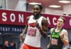 ATHLETICS-Marshall sets new national 800m indoor record. University of Arkansas senior Rivaldo Marshall wins gold and sets new Jamaican national indoor 800m record of 1:45.62 at Arkansas Qualifier at Randal Tyson Track Center in Fayetteville February 20 2026
