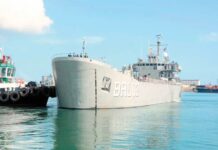 CUBA–Mexican ships arrive in Cuba with aid as energy crisis deepens