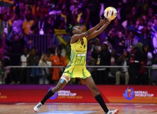 NETBALL-Gaye Henry sees silver lining despite Sunshine Girls’ heavy defeat to Australia. Jamaica Sunshine Girls netball coach Gaye Henry addresses media after loss to Australia