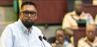 GUYANA-President Ali warns of “pandemic of gangs” infiltrating schools. Guyana President Dr Mohamed Irfaan Ali addresses Senior Officers Conference at Arthur Chung Conference Centre warning of a "pandemic of gangs" infiltrating secondary schools across the region and calling for urgent coordinated action involving schools communities and homes