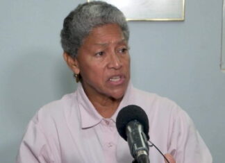 BELIZE-Belize launches new initiative in fight against HIV/AIDS. Belize Minister of Human Development Dolores Balderamos Garcia holds an HIV self-testing kit at the policy launch ceremony in Belmopan on March 26, 2026, as the government introduces a National HIV Self-Testing Policy and expanded PrEP access with support from the Global Fund