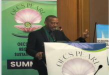 CARIBBEAN-Education officials discussing transition of OECS Pearl project. OECS education officials including Chief Education Officer Francil Morris and CDU Director Amanda Serratt-Edmead gather for PEARL Sustainability Consultations in St Kitts to discuss transition from project phase to permanent education system integration