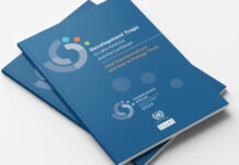 CARIBBEAN-ECLAC report highlights poverty gaps, modest growth, and climate risks in the region. ECLAC report cover and data charts showing 27.4 percent multidimensional poverty rate, modest 2.3 percent regional growth projection for 2026, and climate impact statistics including 82 natural disasters affecting 12 million people across Latin America and the Caribbean in 2024