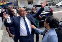 ST. VINCENT-Prime Minister Friday appears carefree as court case challenging his election gets underway.