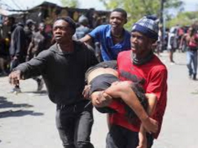 Haiti-gang-violencee Haitian National Police officers and armored vehicles operate in Croix-des-Bouquets and Tabarre following security operations in early 2026 that neutralized at least 41 gang members across multiple neighborhoods in the Port-au-Prince metropolitan area