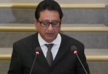 GUYANA-Government launches revised laws of Guyana and Law Reports. Attorney General Anil Nandlall and President Dr Irfaan Ali hold the 28-volume Revised Laws of Guyana at the launch ceremony in Georgetown on March 23, 2026, representing the first comprehensive legal revision since 2012