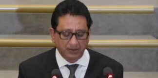 GUYANA-Government launches revised laws of Guyana and Law Reports. Attorney General Anil Nandlall and President Dr Irfaan Ali hold the 28-volume Revised Laws of Guyana at the launch ceremony in Georgetown on March 23, 2026, representing the first comprehensive legal revision since 2012