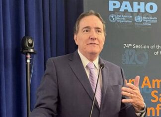 CARIBBEAN-PAHO’s 2025 Annual Report highlights resilience, innovation, and regional cooperation for health. PAHO Director Dr Jarbas Barbosa presents the 2025 Annual Report "Driving Innovation, Delivering Impact" at a press conference in Washington DC, highlighting achievements including Suriname's malaria-free certification, Brazil's HIV transmission elimination, and digital health expansion across 22 countries