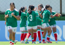 FOOTBALL-WU17 Reyes and Urbano run riot as Mexico crush Jamaica 9-0 Mexico U17 women's football players Citlalli Reyes and Mía Urbano celebrate their hat-tricks during a 9-0 victory over Jamaica in Concacaf Women's U17 Qualifiers at the Costa Rican Football Federation Field in Alajuela, Costa Rica on March 16, 2026