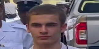 ST. VINCENT-Court delays sentencing of British national on drug charges. British national Warren-Lee Davies leaves the Serious Offences Court in Kingstown, St. Vincent, on March 23, 2026, after his sentencing for drug trafficking was delayed, following his March 20 guilty plea to possession of 3 kilograms of cocaine at Argyle International Airport