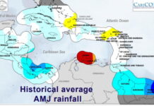 CARIBBEAN-ENSO conditions are likely to affect Caribbean weather over the next three months. Caribbean Climate Outlook Forum (CariCOF) scientist points to a climate map showing ENSO transition forecasts, with the region bracing for a potential strong El Niño by late 2026, which could bring drought, heat stress, and reduced hurricane activity