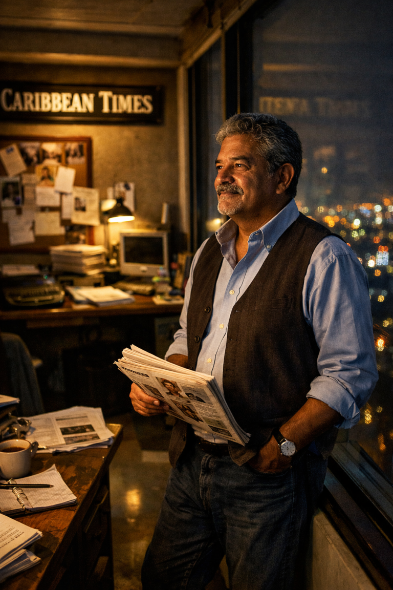 Michael Babwar had always believed that stories were more than ink on paper
