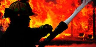 BARBADOS-Several injured in house fire, investigation launched. Barbados Fire Service officers extinguish a house fire at Skeete's Road, Bank Hall, St Michael, on March 20, 2026, where two people sustained burns and four occupants were displaced