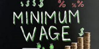 ANTIGUA-Government announces a series of economic measures to benefit citizens. Antigua and Barbuda Prime Minister Gaston Browne addresses a press conference announcing a series of economic measures including minimum wage increase to $11.50 per hour, 5 percent public sector salary hike, fuel price absorption, and two-day ABST tax holiday on school supplies effective April 2026