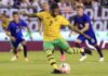 FOOTBALL-Bailey returns to Reggae Boyz squad for Intercontinental playoffs. Jamaican winger Leon Bailey in Aston Villa kit with the Reggae Boyz squad list, returning to the national team for FIFA Intercontinental Playoffs after eight-month absence to face New Caledonia and potentially DR Congo for 2026 World Cup qualification
