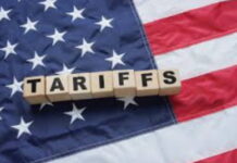 UNITED STATES-US attorneys general urge Congress to pass legislation for tariff refunds. New York Attorney General Letitia James speaks at a press conference alongside 17 other state attorneys general urging Congress to pass legislation requiring automatic refunds of $166 billion in illegal Trump tariffs after Supreme Court ruling